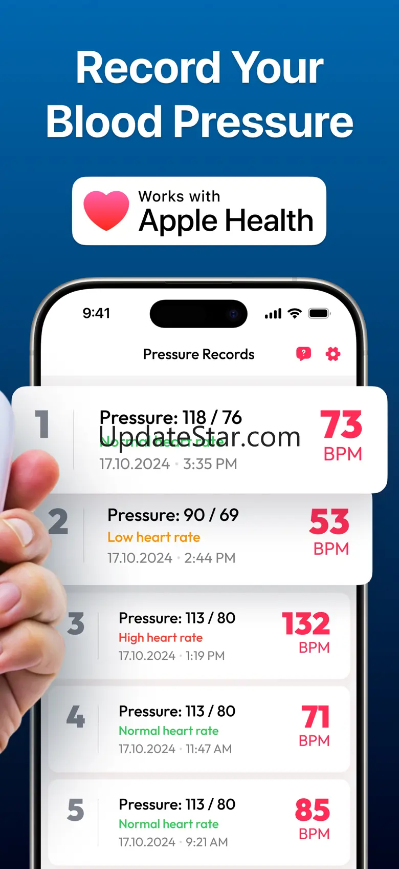 Blood Pressure Tracker & Log 1.2