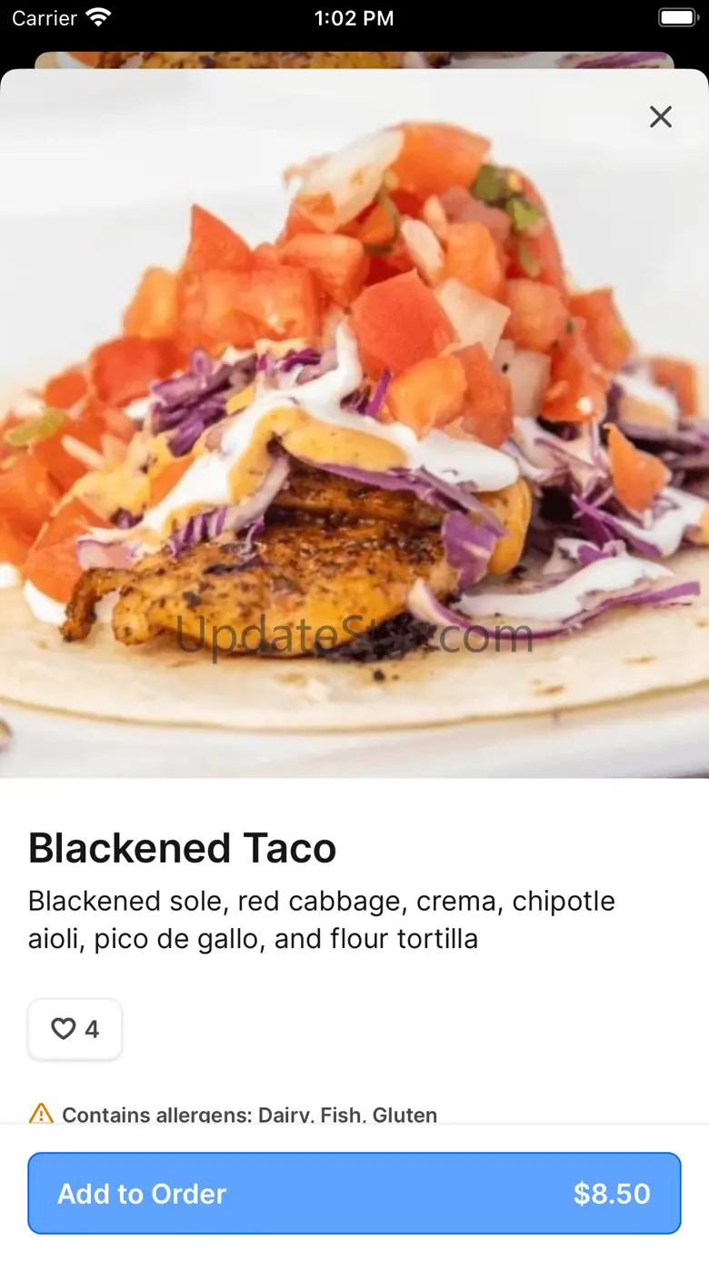Fat Fish Taco To Go 35.0.71