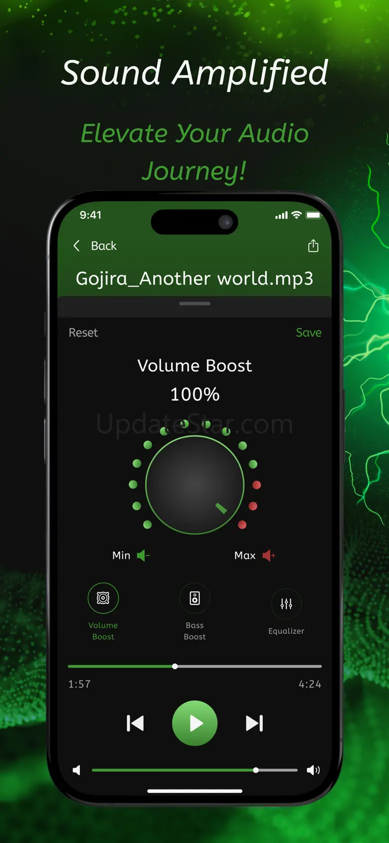 Volume Booster Bass Booster: 2.2