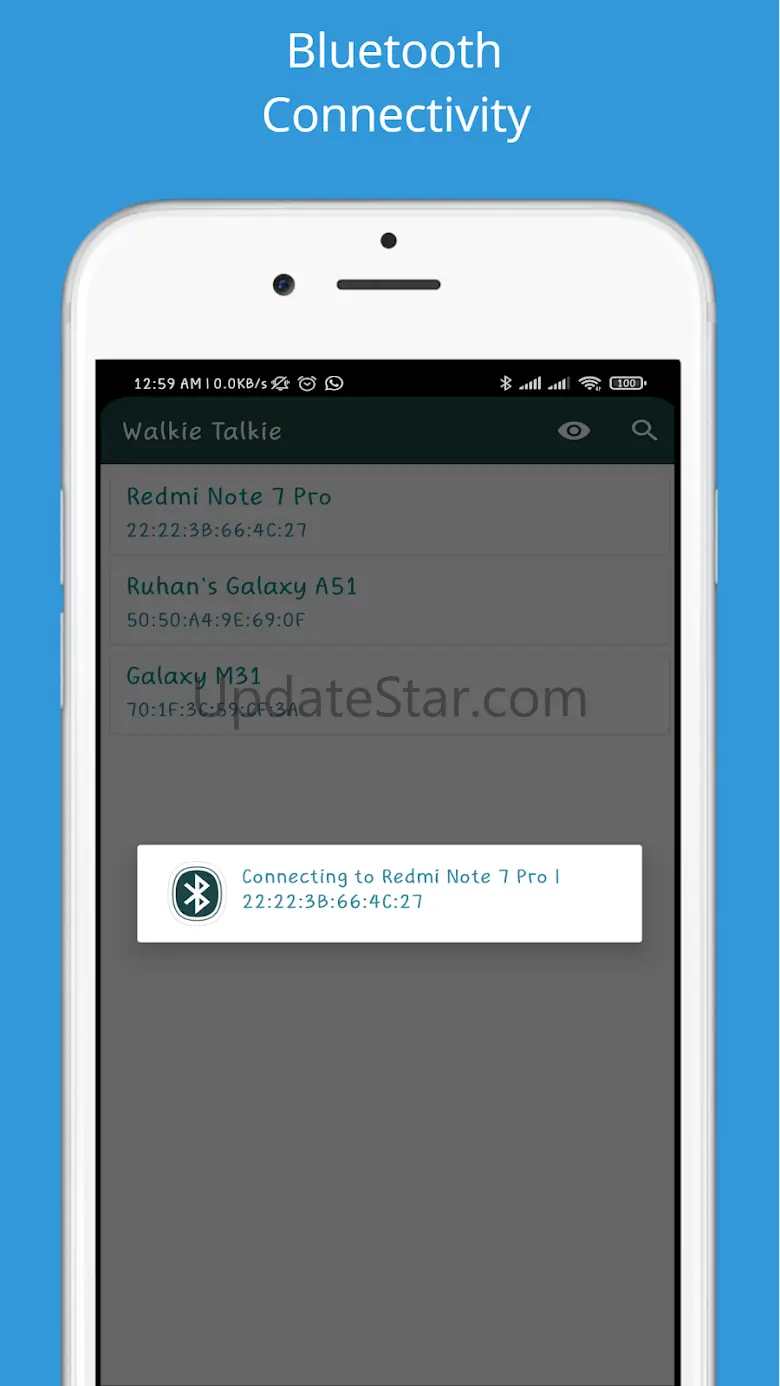 Walkie Talkie - Bluetooth 1.0.4