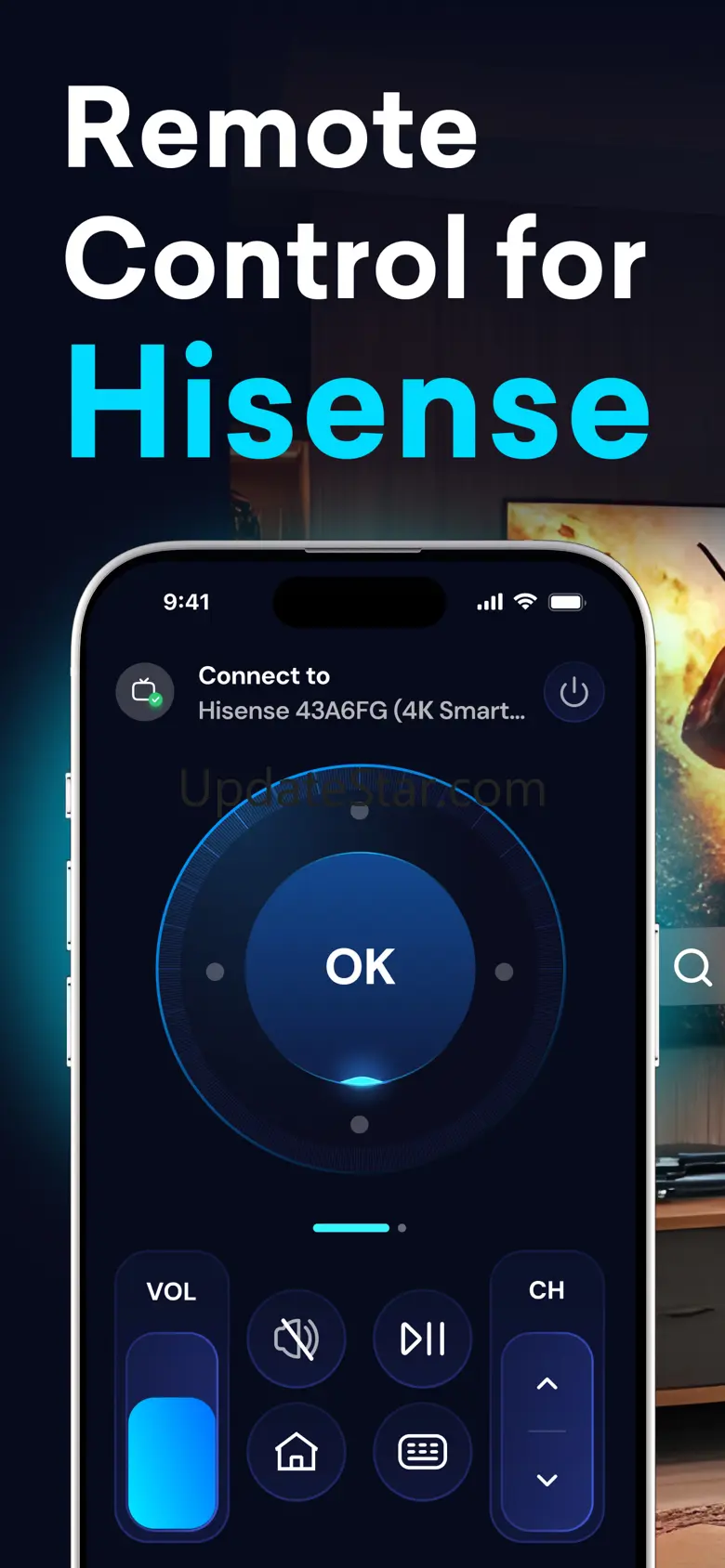 Remote for Hisense TV App 1.0.2