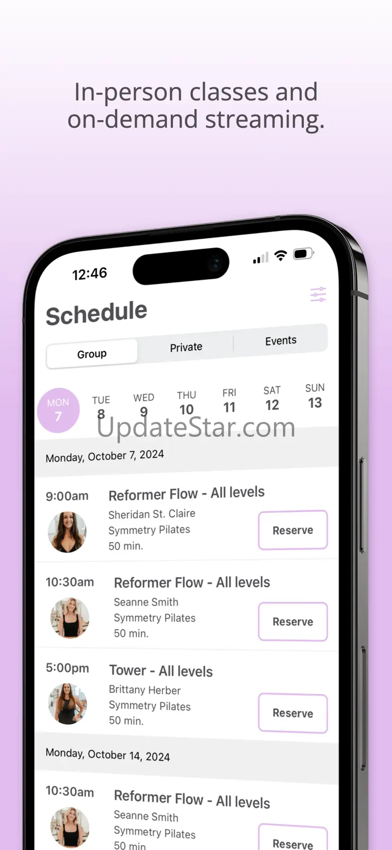 Symmetry Pilates 6.0.1