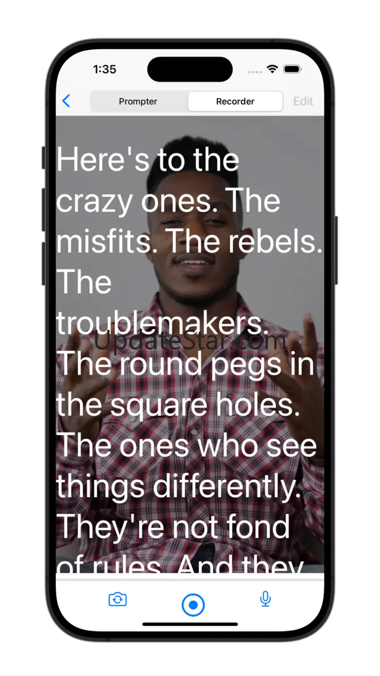 Teleprompter For Video Record 1.0