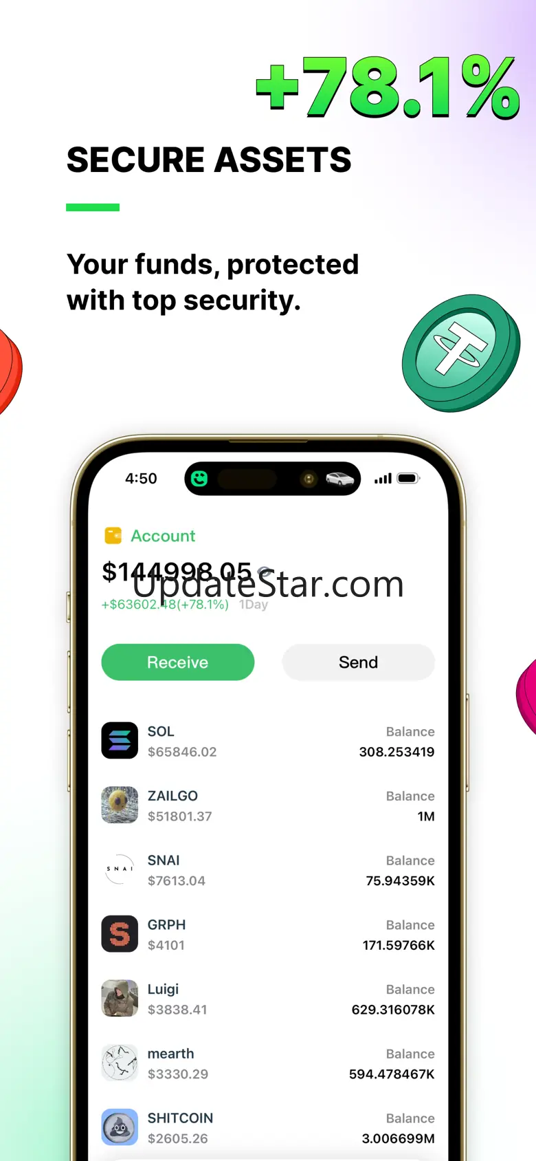 Memeshot: trade memecoins 1.0.12