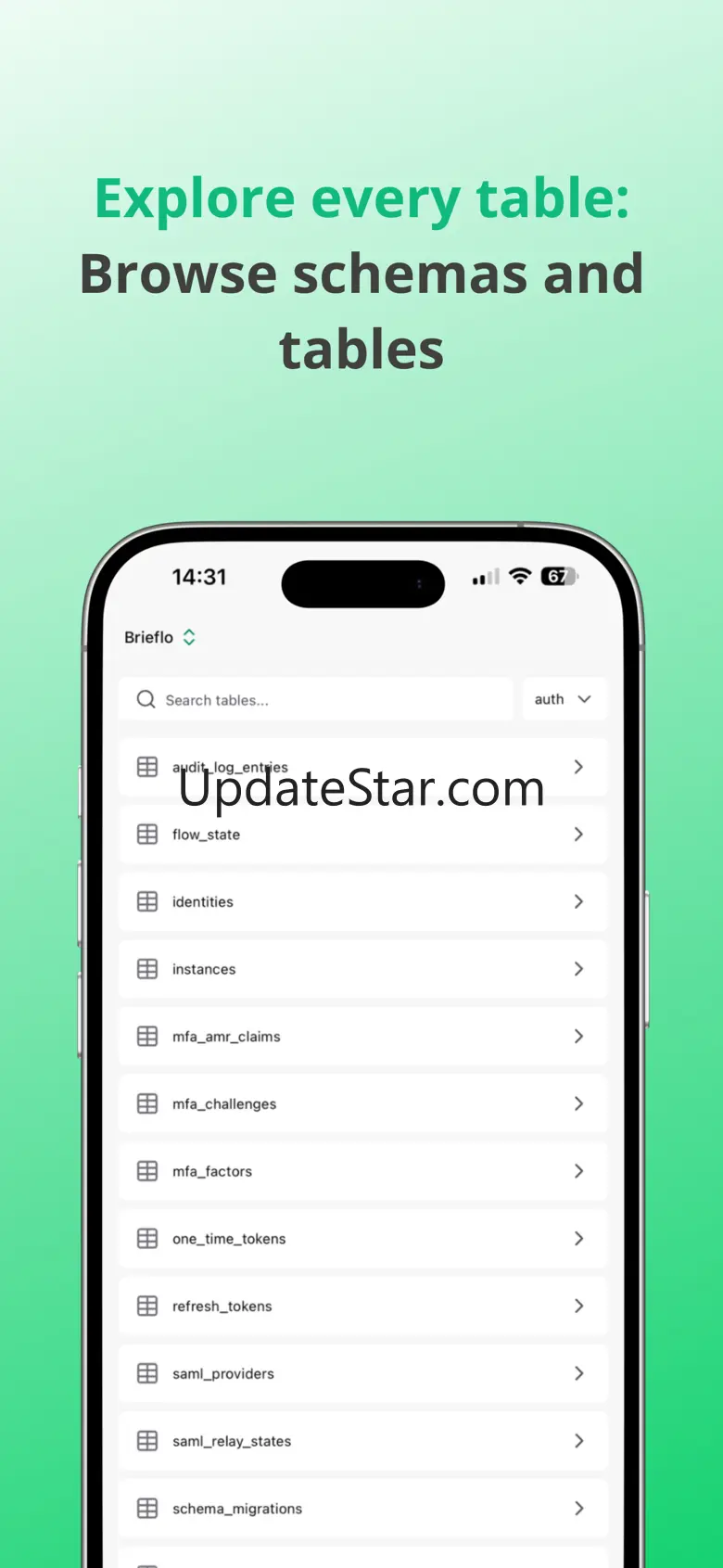 Supadex: Monitor for Supabase 1.0.8