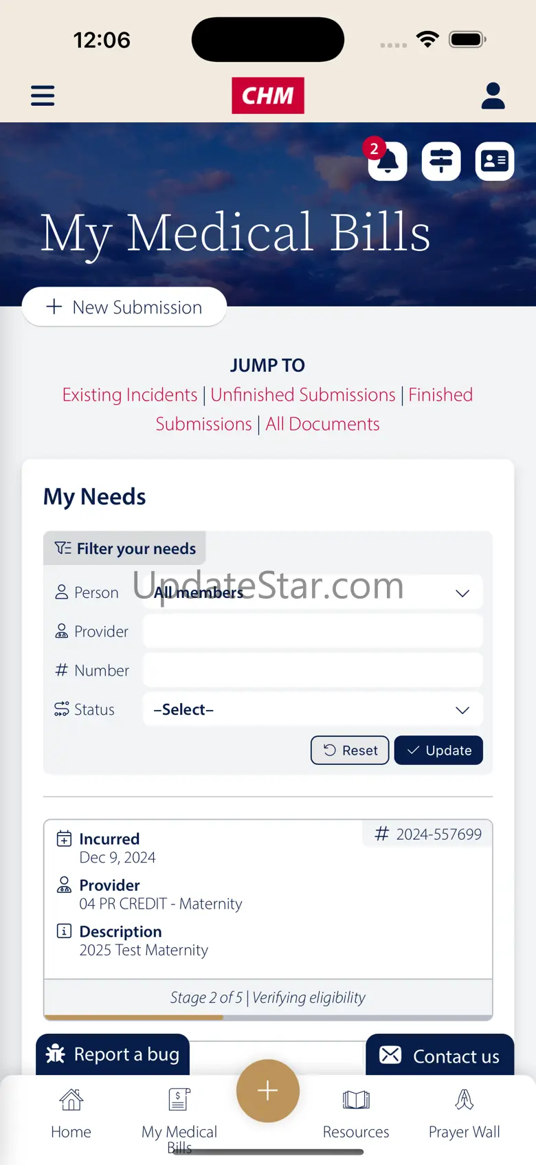 CHM Member Portal 1.0