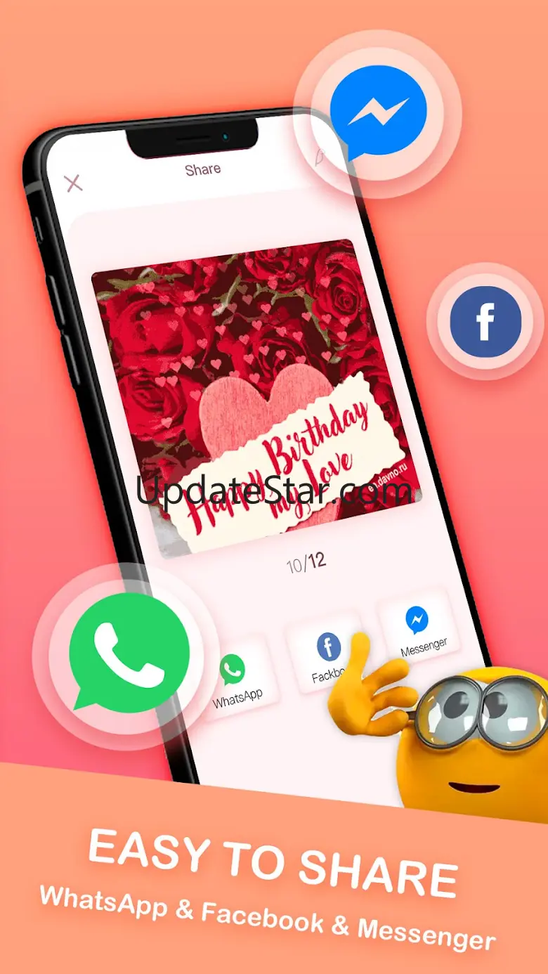 Birthday Stickers-Love & Emoji 1.2.4