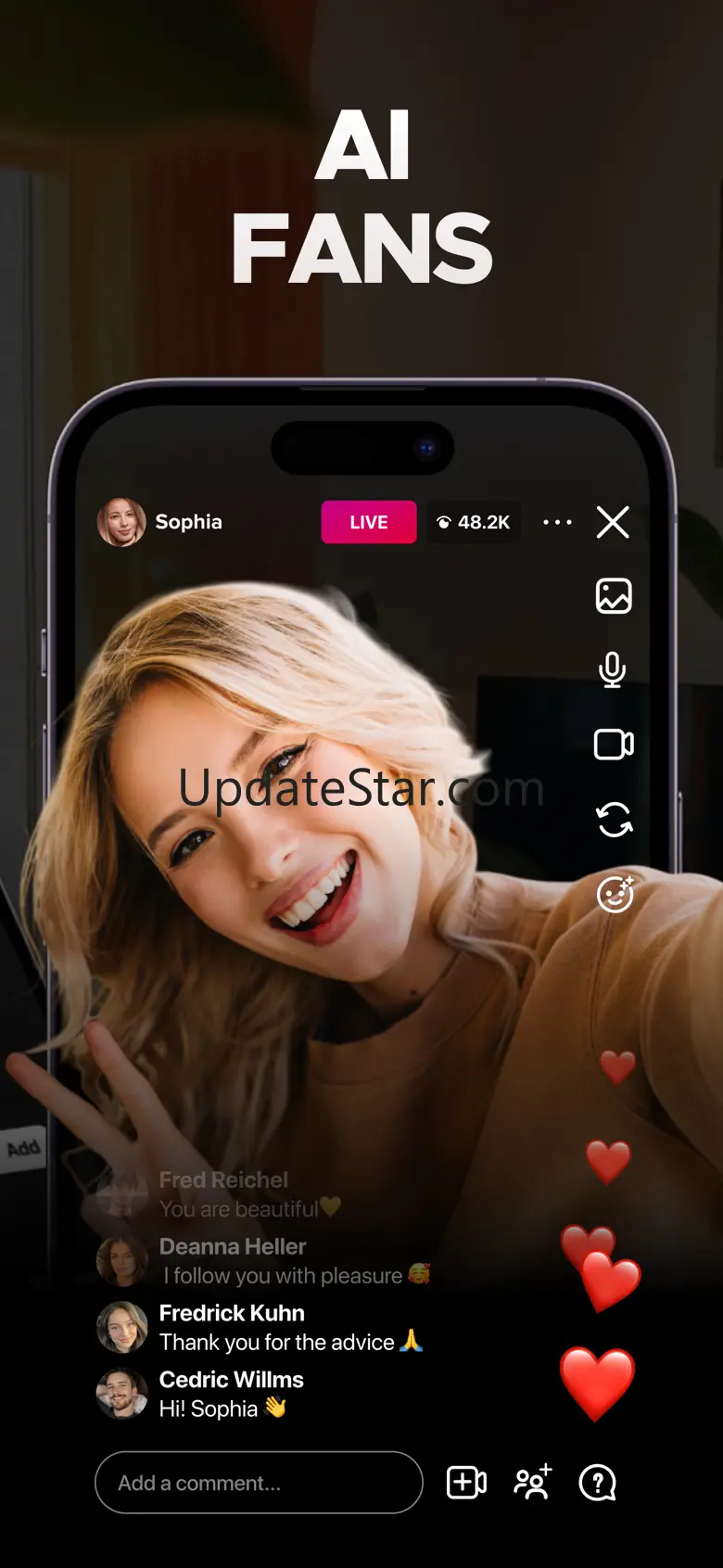 Nowcast - AI Fans Live Stream 1.0.1