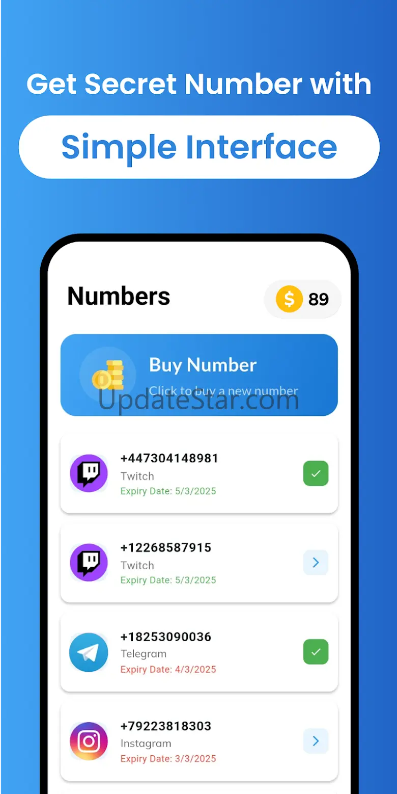 OneCode SMS Virtual Number 1.0.1