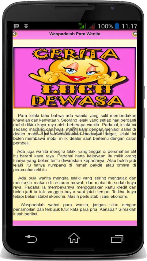 Cerita Lucu Dewasa 1.2