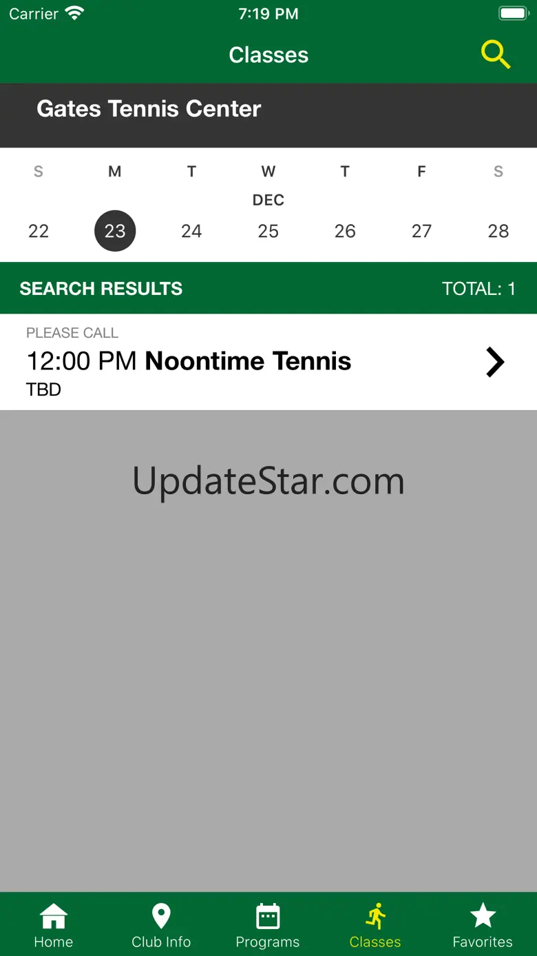 Gates Tennis Center 11.1.0