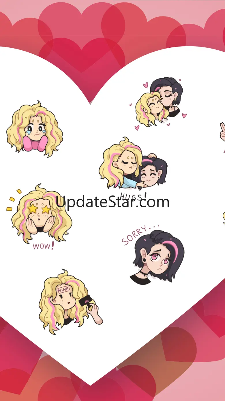 LGBT Lesbians Stickers 1.2.9