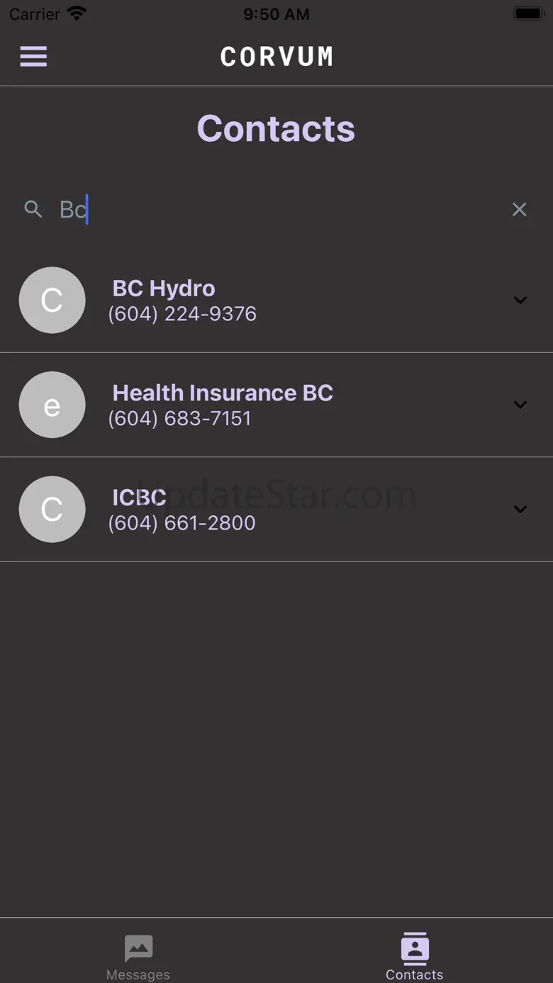 Corvum Mobile 2.0.1