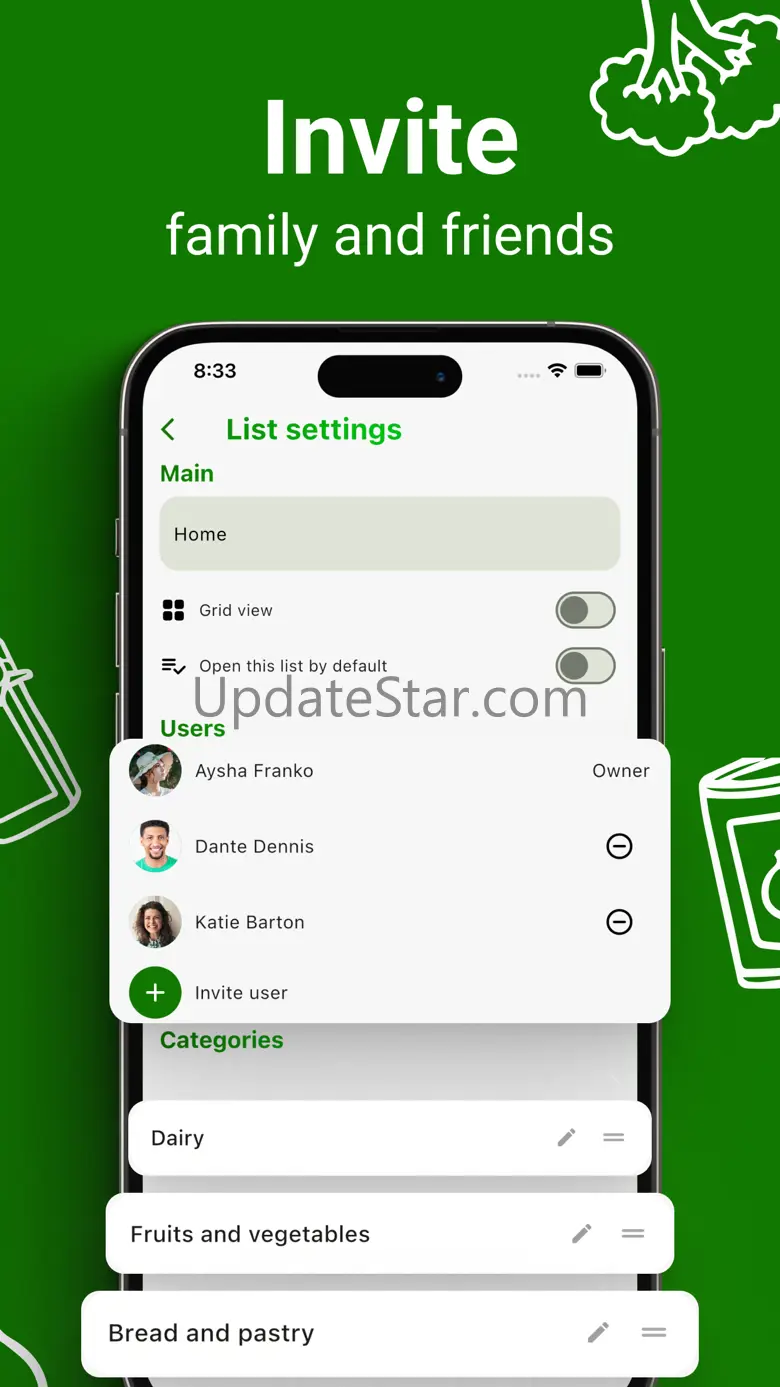 Grocery List - Green 2.2.0
