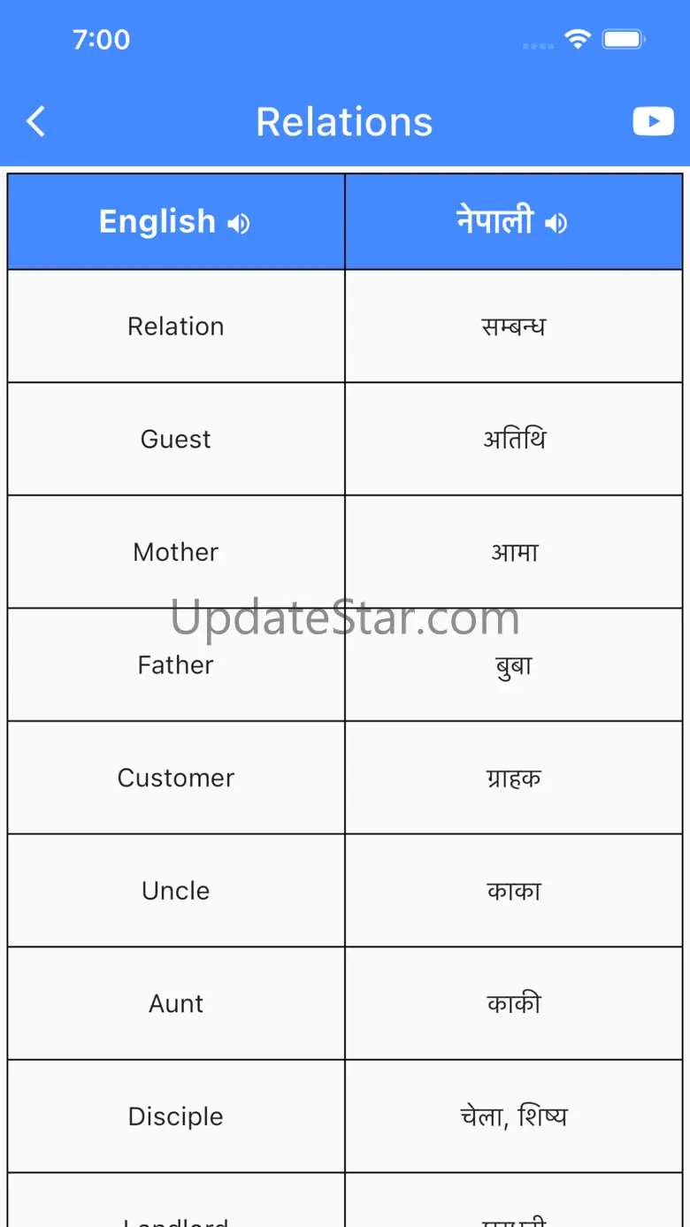 Daily Words English to Nepali 1.0.2
