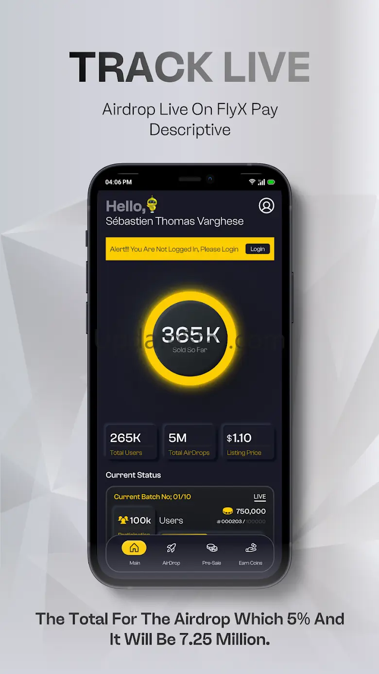FlyX Pay: Pay Crypto Worldwide 1.0.64
