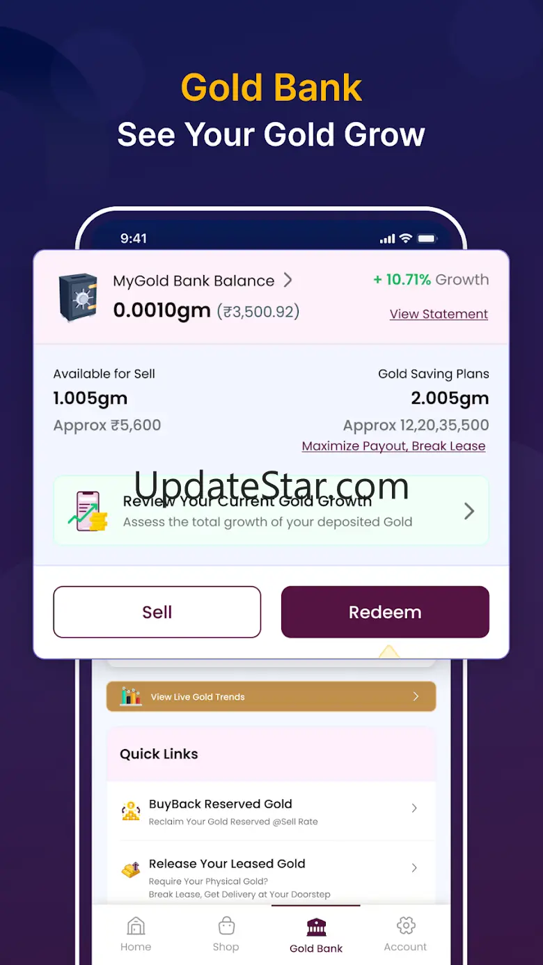 MyGold: Get 5% p.a. Extra Gold 2.0.5