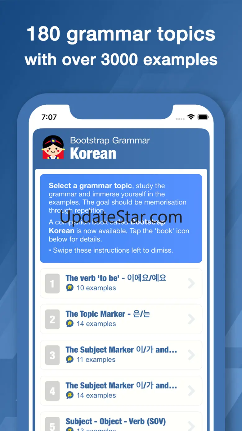 Bootstrap Korean Grammar 1.2.19