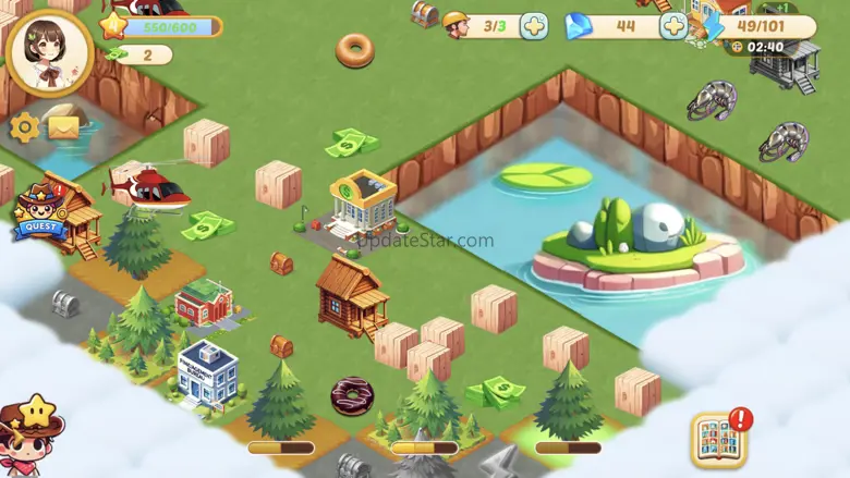 Merge Town - New World 1.14.3