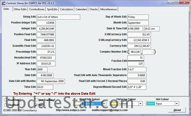 ESBPCS for VCL - Components and Routines 6.8.1