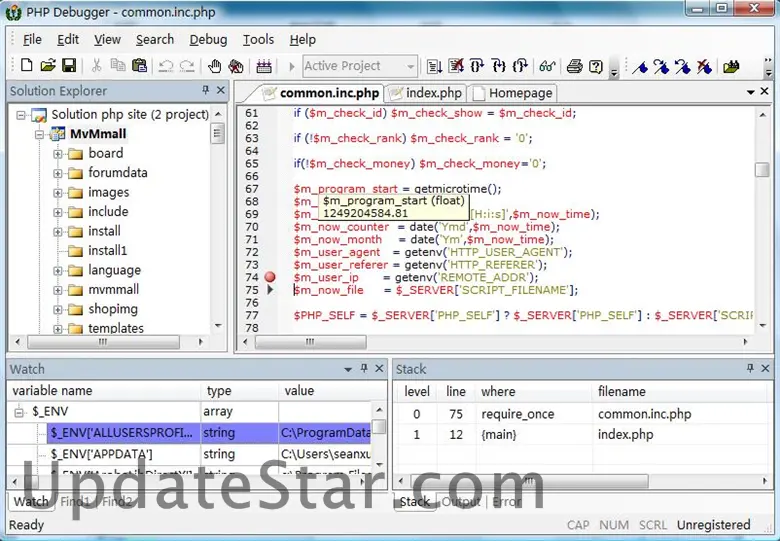 PHP Debugger 4.1.1.1