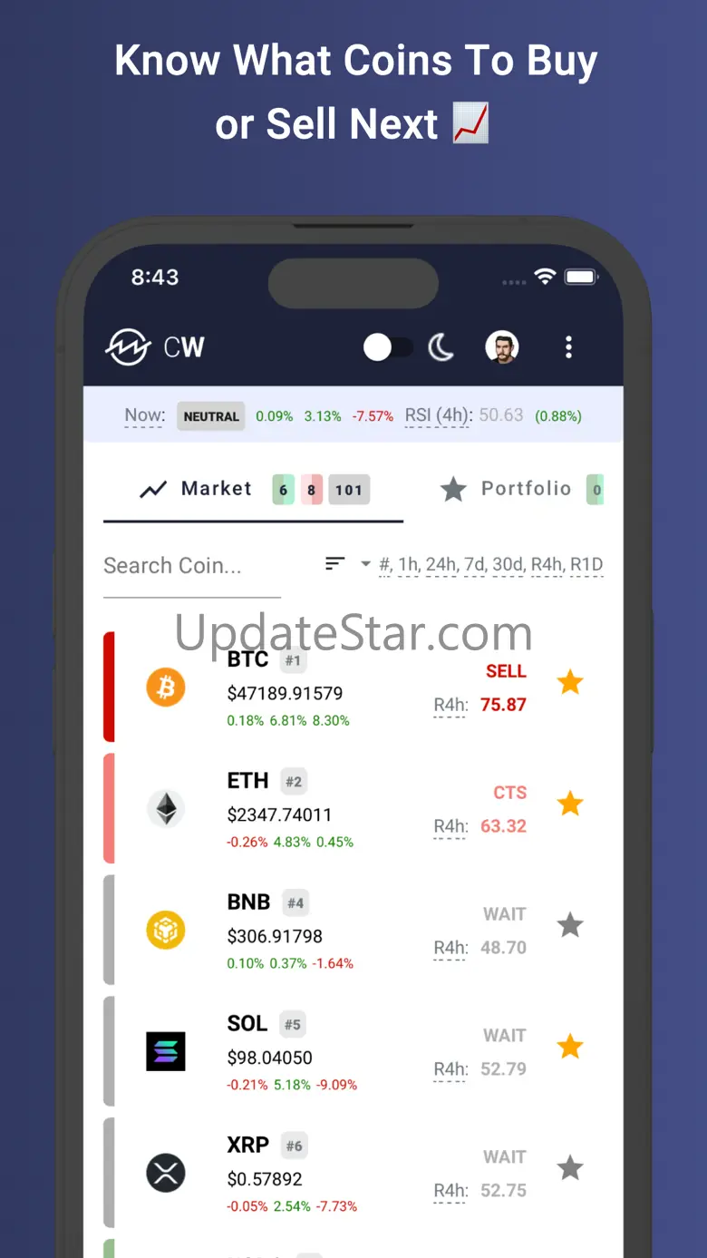 CryptoWaves: Crypto RSI Alerts 1.2