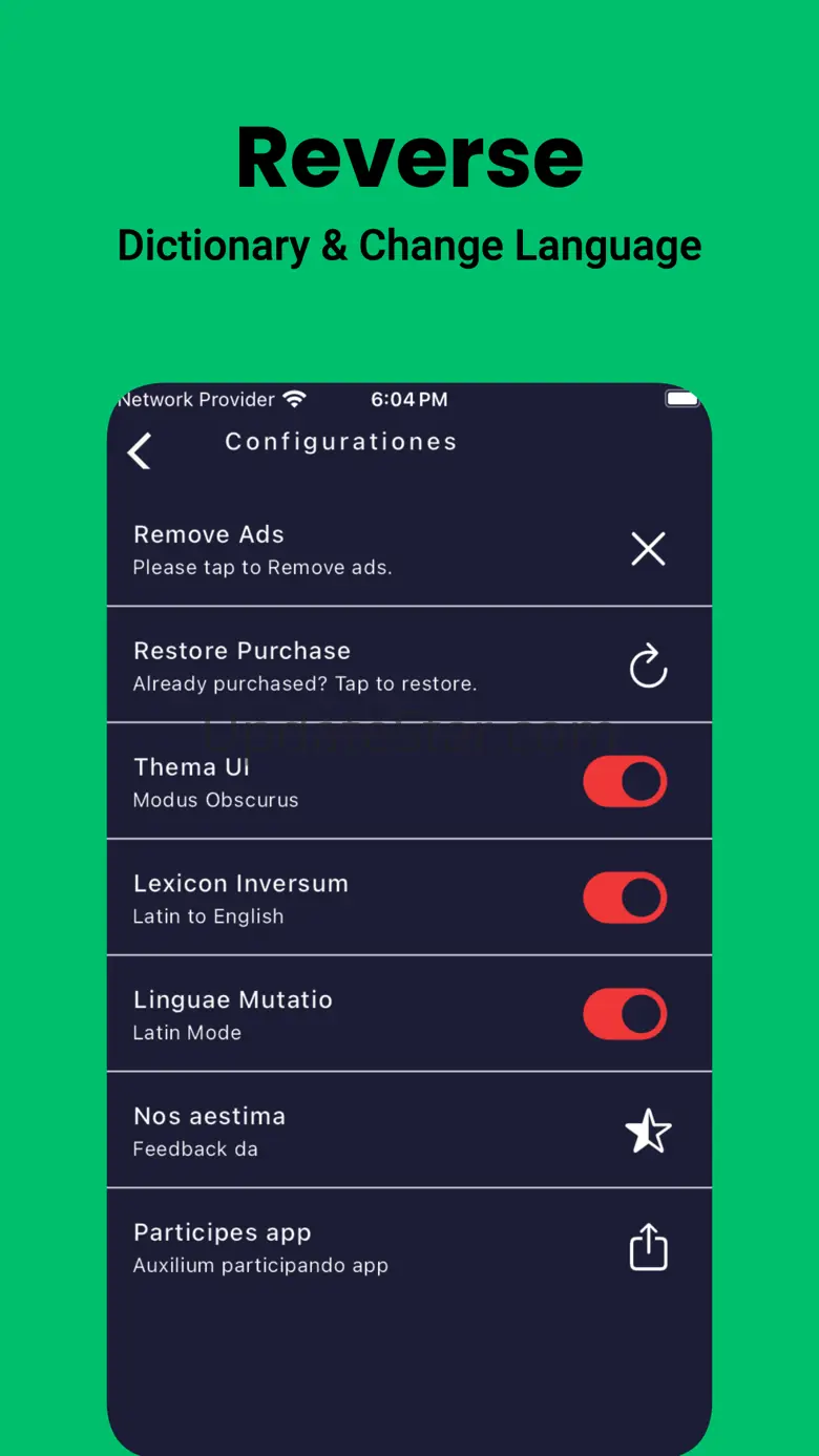 Latin Dictionary - Dict Box 3.1