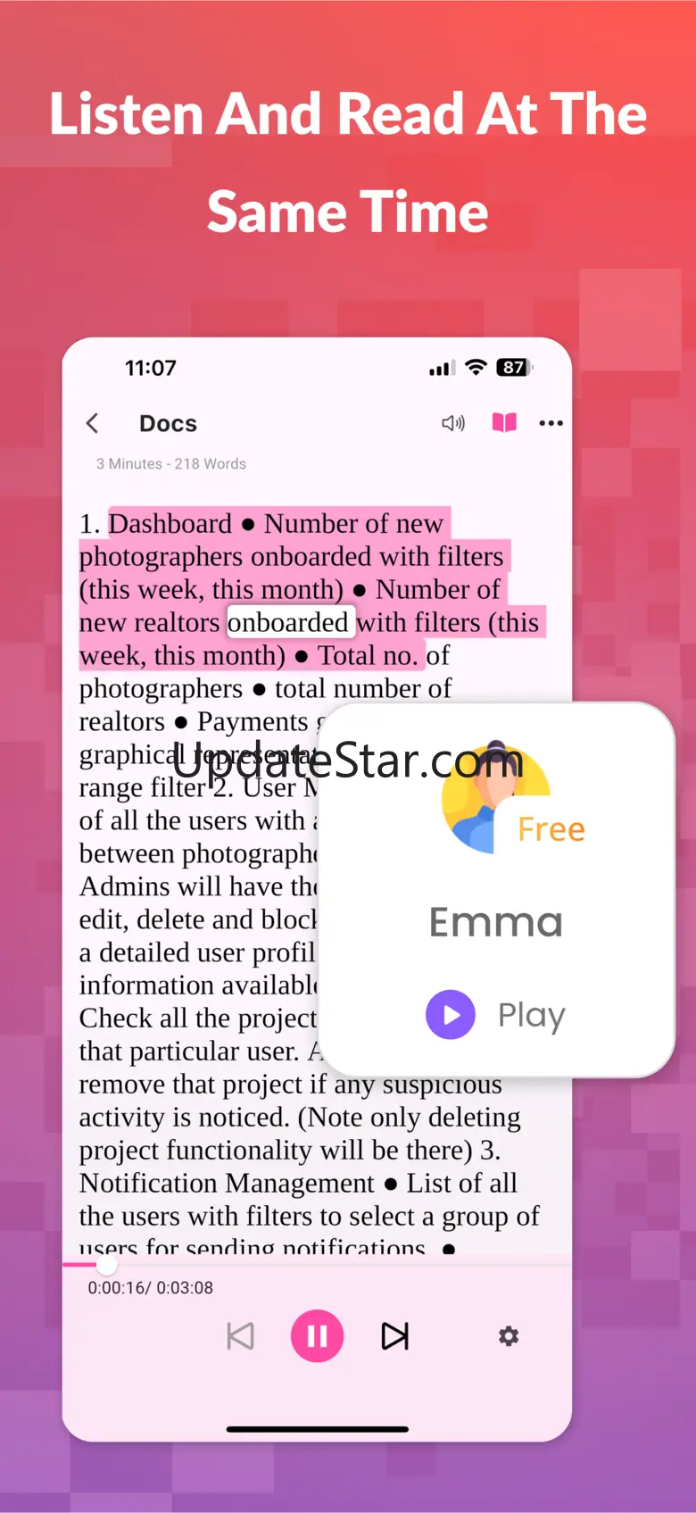 Crikk - Text to Speech Reader 1.0.27
