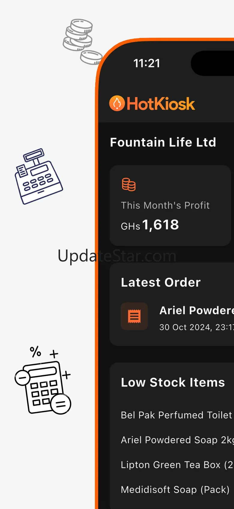 HotKiosk - Inventory & Sales 1.1.14