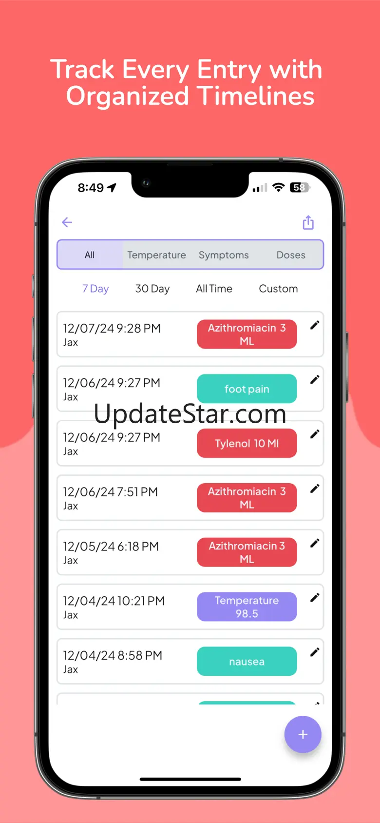 KidVitals - Symptom Tracker 1.1.0