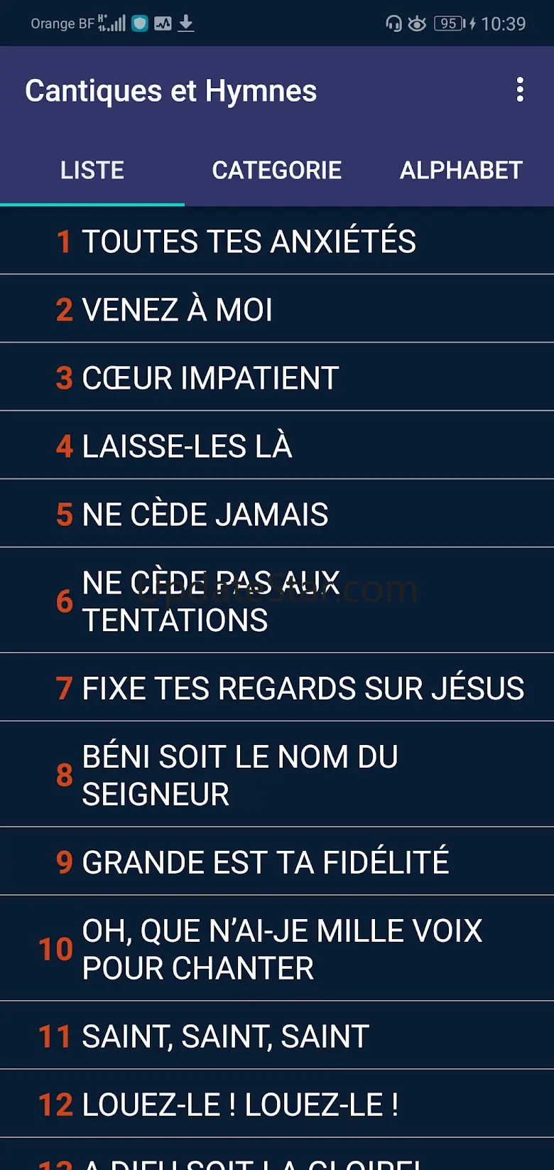 Cantiques et Hymnes 1.2.2