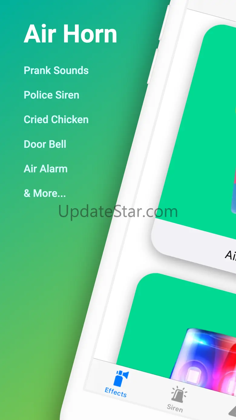 Air Horn Sounds & Police Siren 1.0