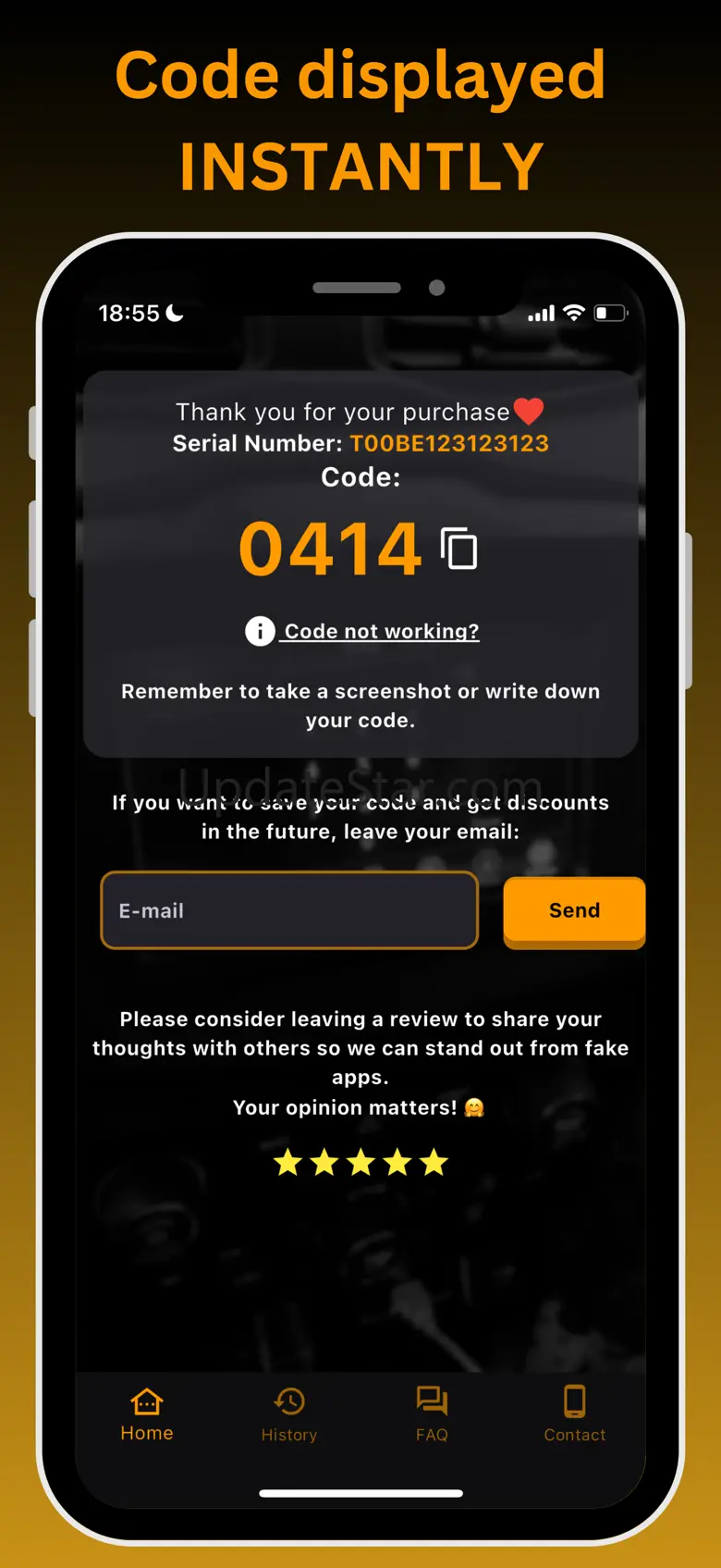 Find Radio Code Instantly 1.1