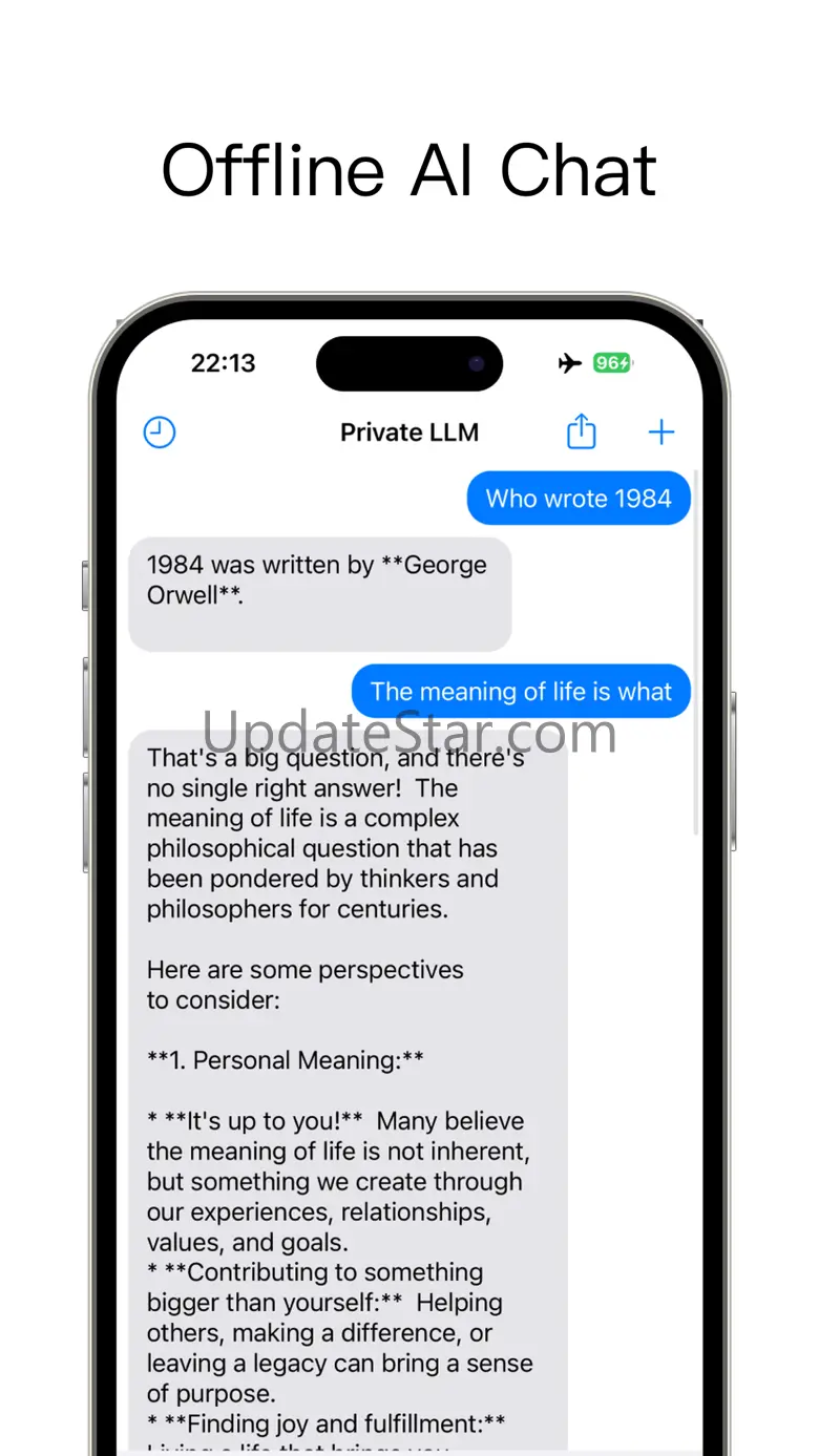Offline Chatbot - Private AI 1.4