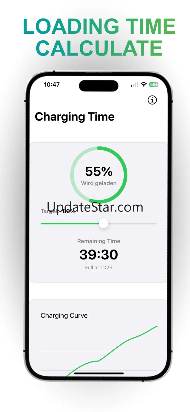 Charge time battery countdown 6