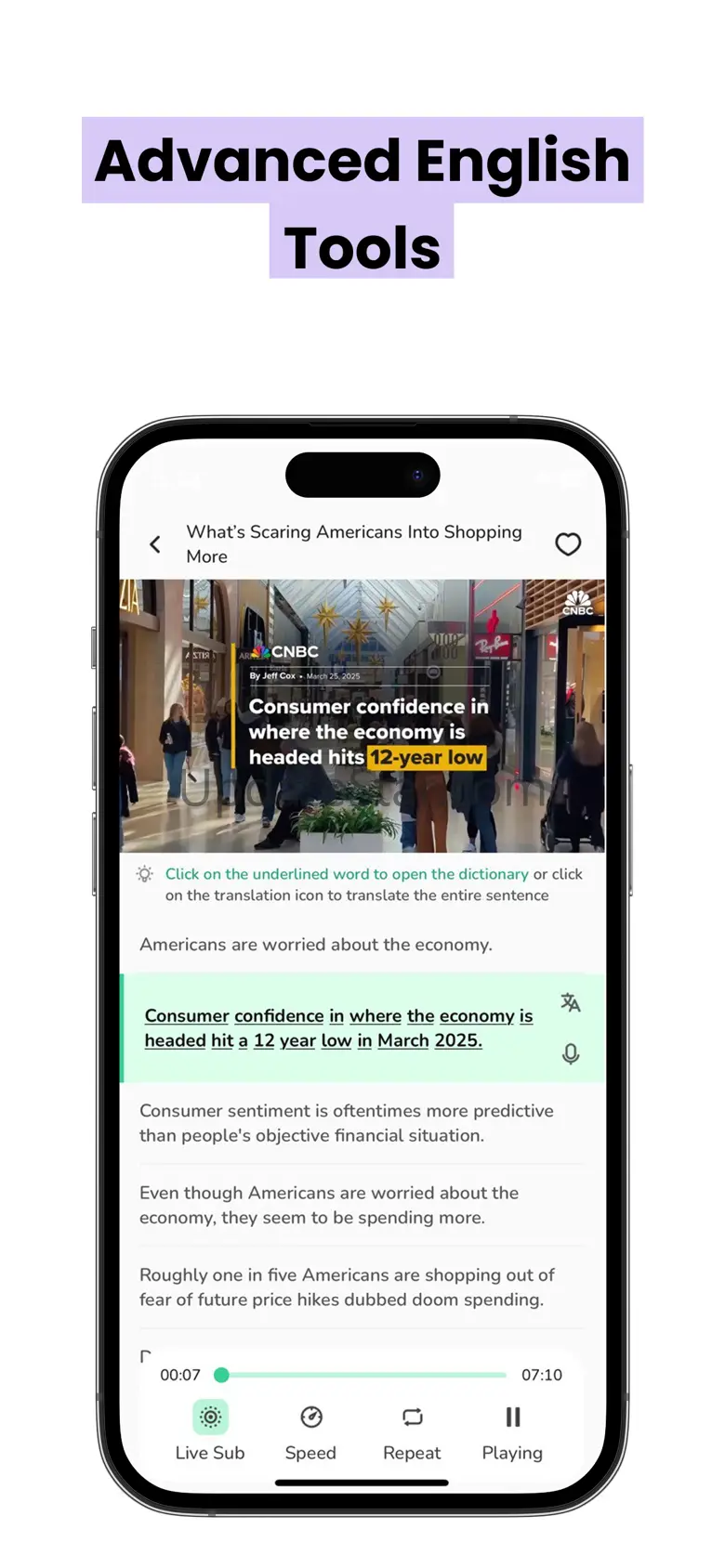 English Shadowing (Tubeshad) 1.7.0