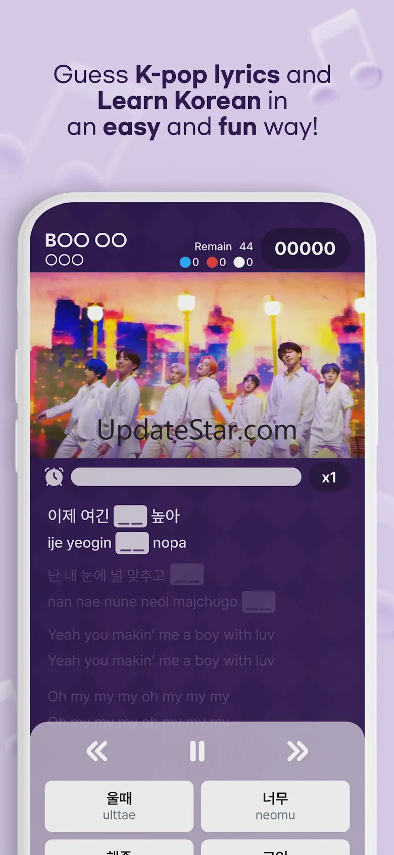FillIt: Learn KOREAN with KPOP 1.0.0