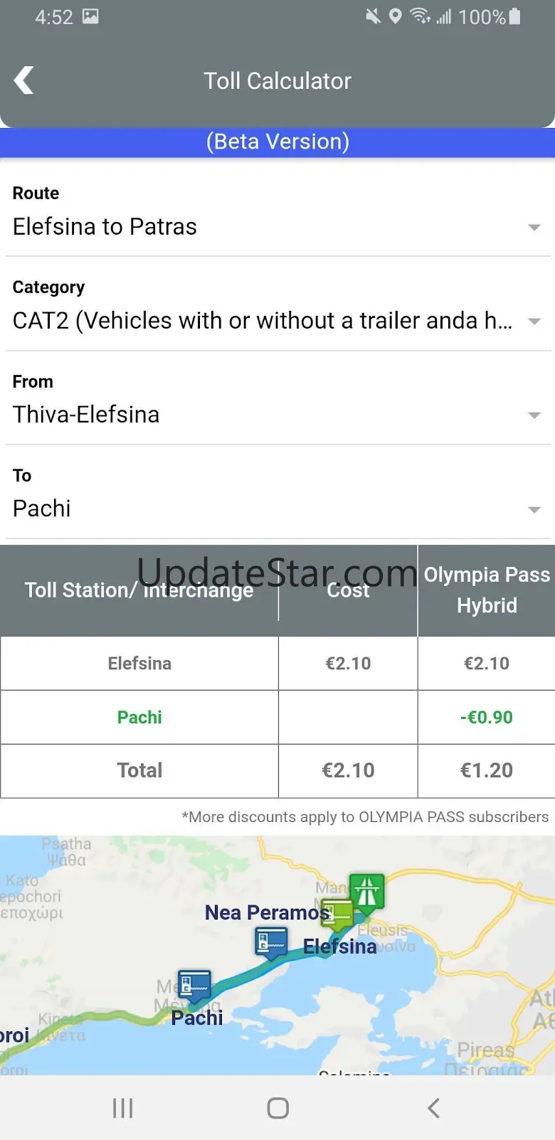Olympia Odos 1.6