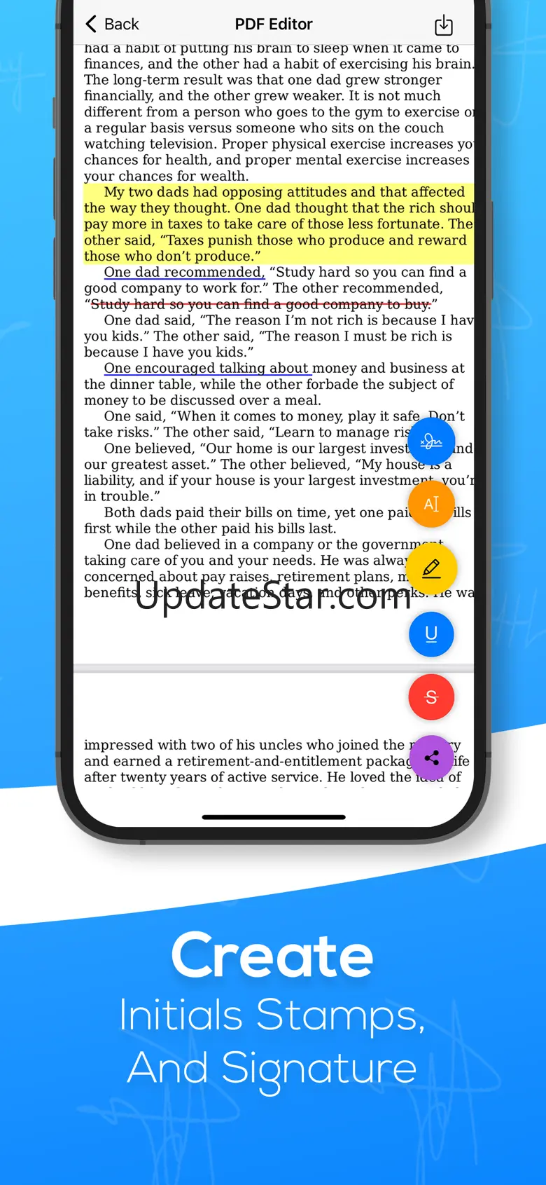 eSignature Maker: Fill & sign signature maker iOS App Version EsingMaster : PDF Signature v2.0