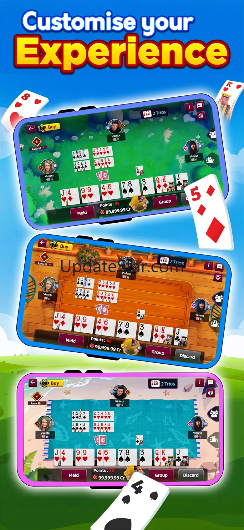 Cards CLUB (With CARIOCA game) 10.11