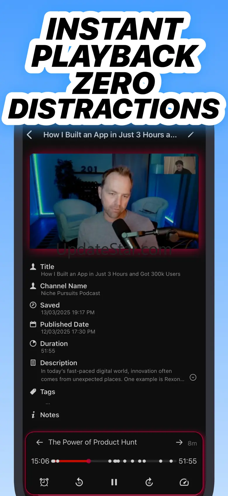 Watchlist Manager: TubePocket 1.0.6