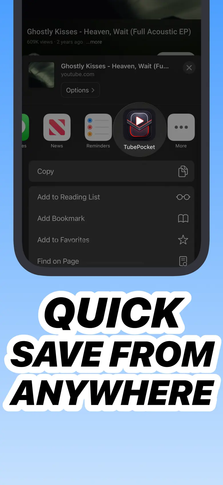 Watchlist Manager: TubePocket 1.0.6