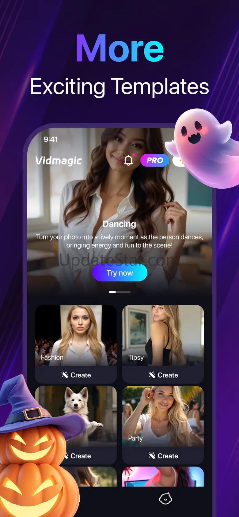 Vidmagic: AI Video Generator 1.1.0