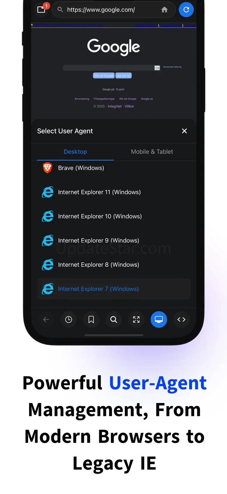 Desktop Browser Plus 1.1.0
