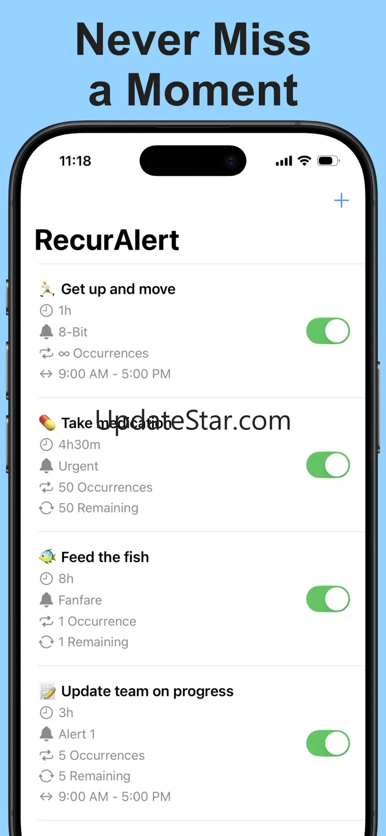 RecurAlert 1.2
