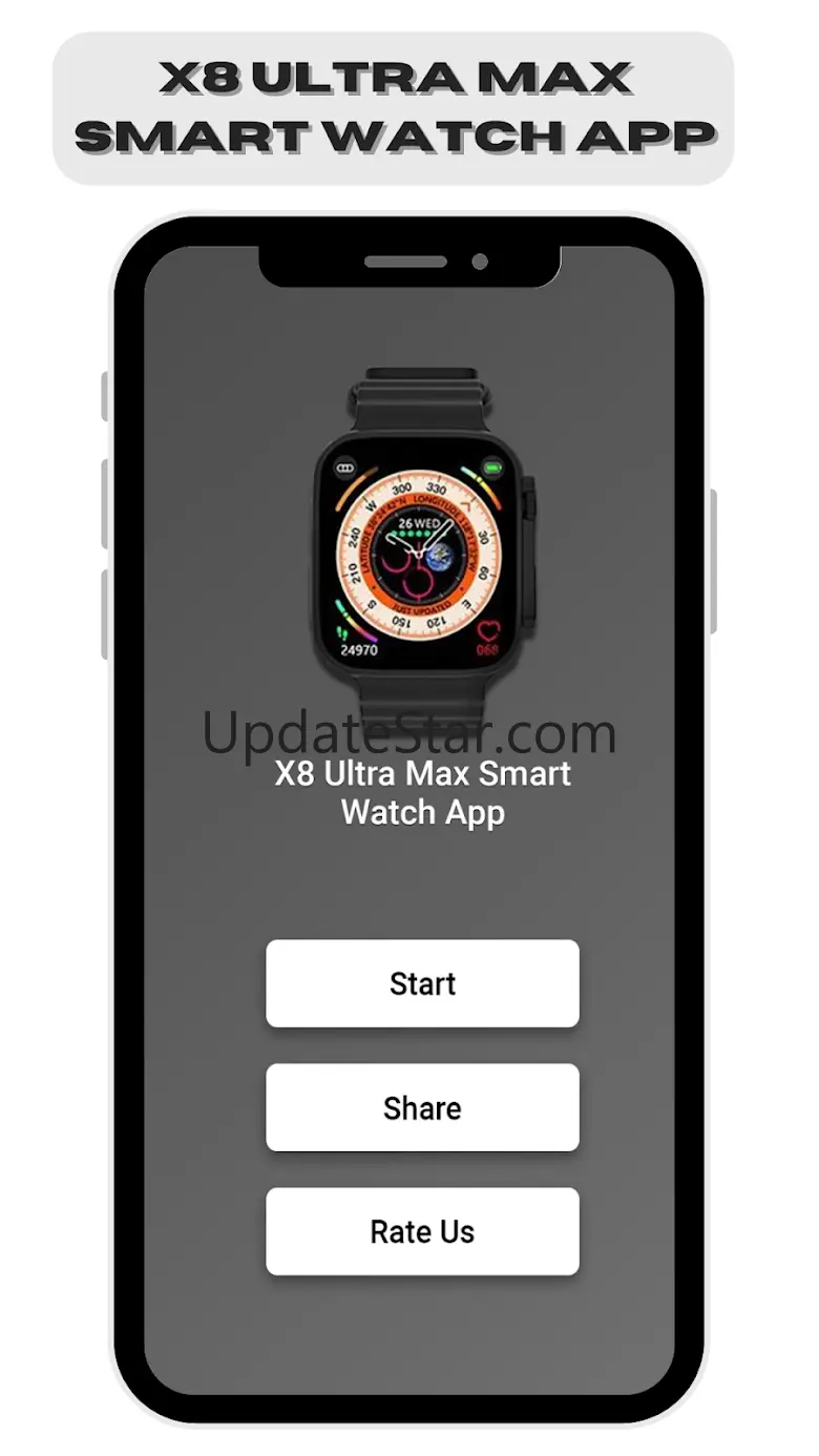 X8 Ultra Smart Watch App 1.7