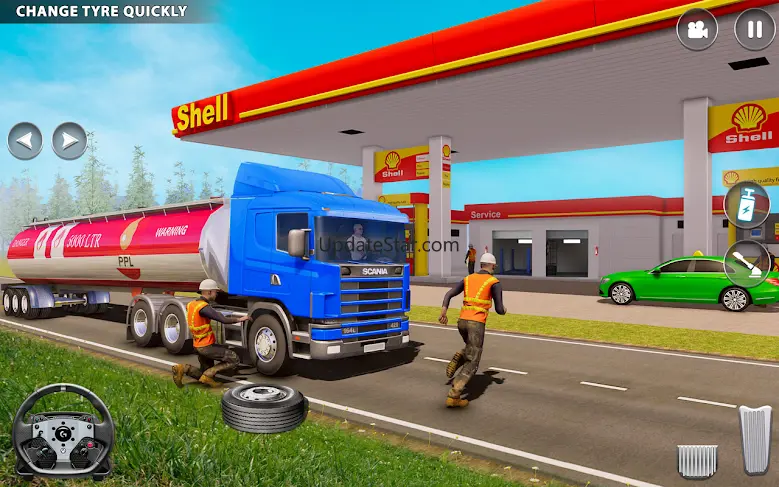 Oil Tanker Driver Truck Games 1.6