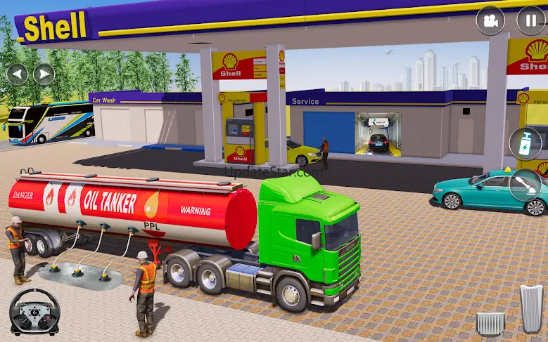 Oil Tanker Driver Truck Games 1.6