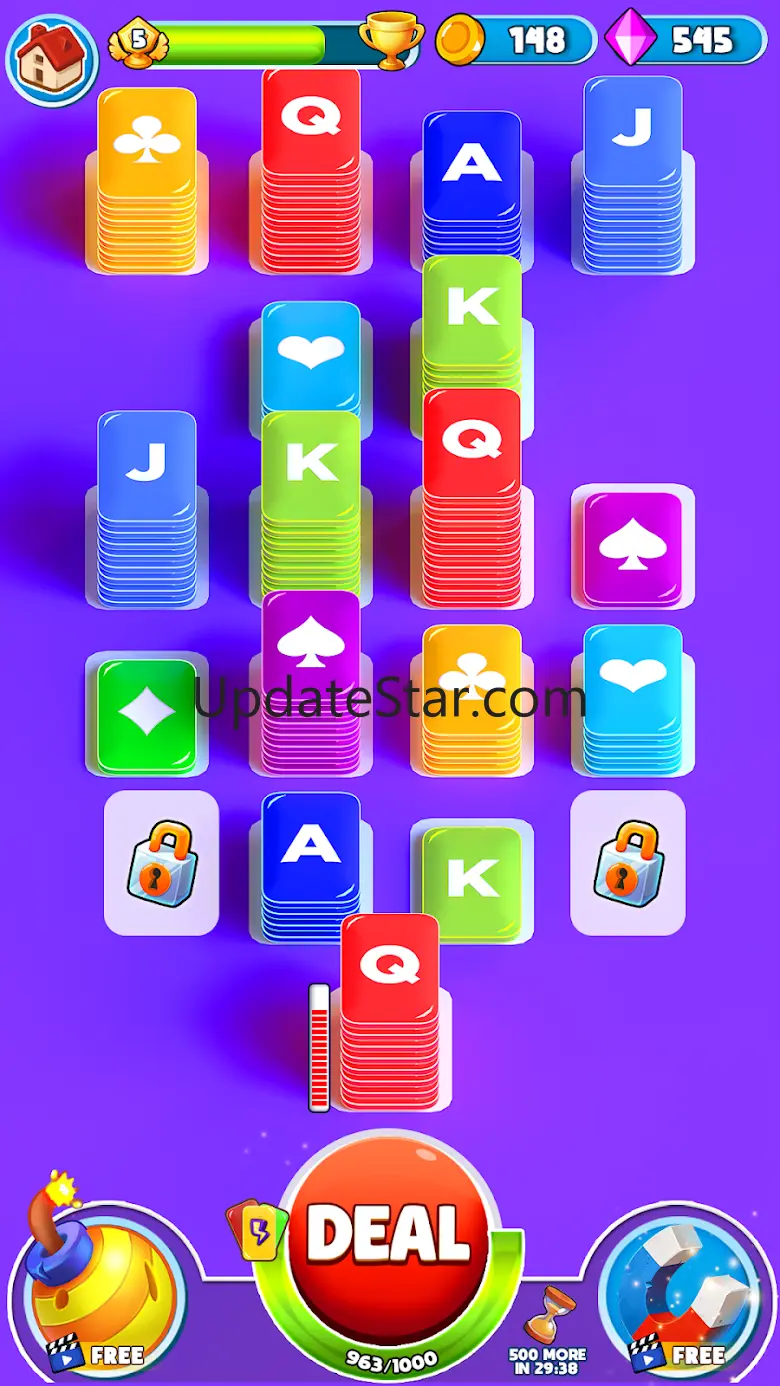 Color Card Shuffle Sort Game 17