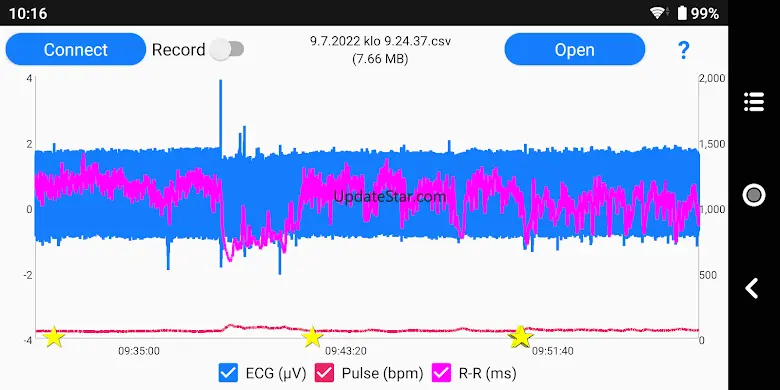 ECG Logger for Polar H10 1.10